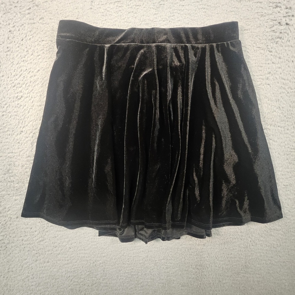 Hot Topic Velvet Corset Mini Skirt L Fairy Grunge Emo Dark‎ Academia Whimsigoth - Picture 5 of 11